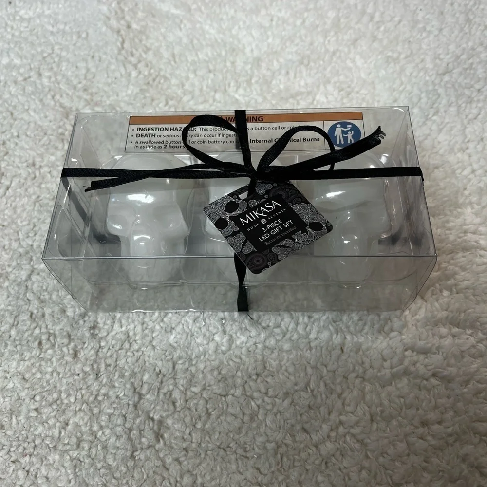 Mikasa 3-Piece Skeleton LED Halloween Light Gift Set